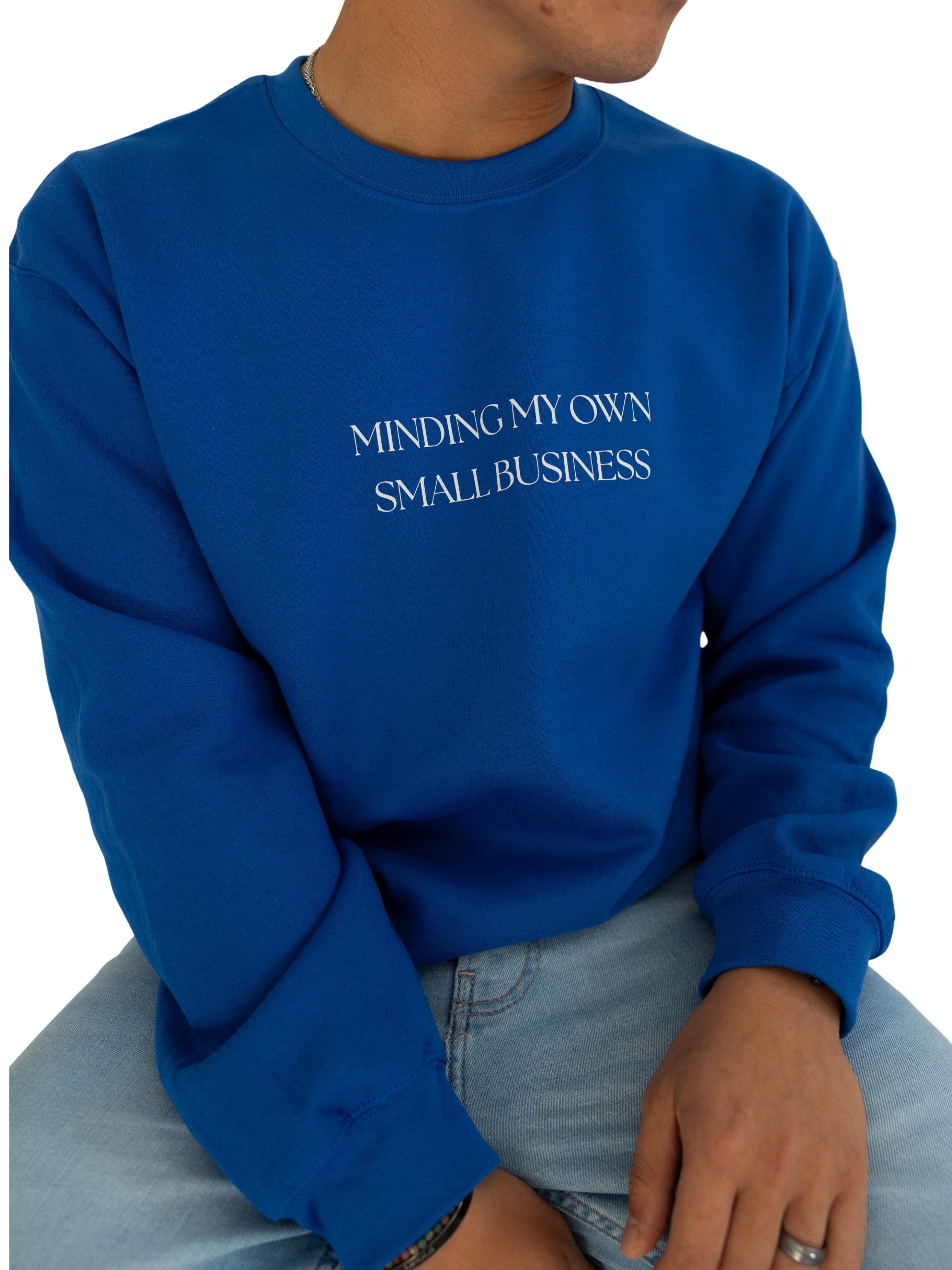 Minding My Own Small Business (Blue)