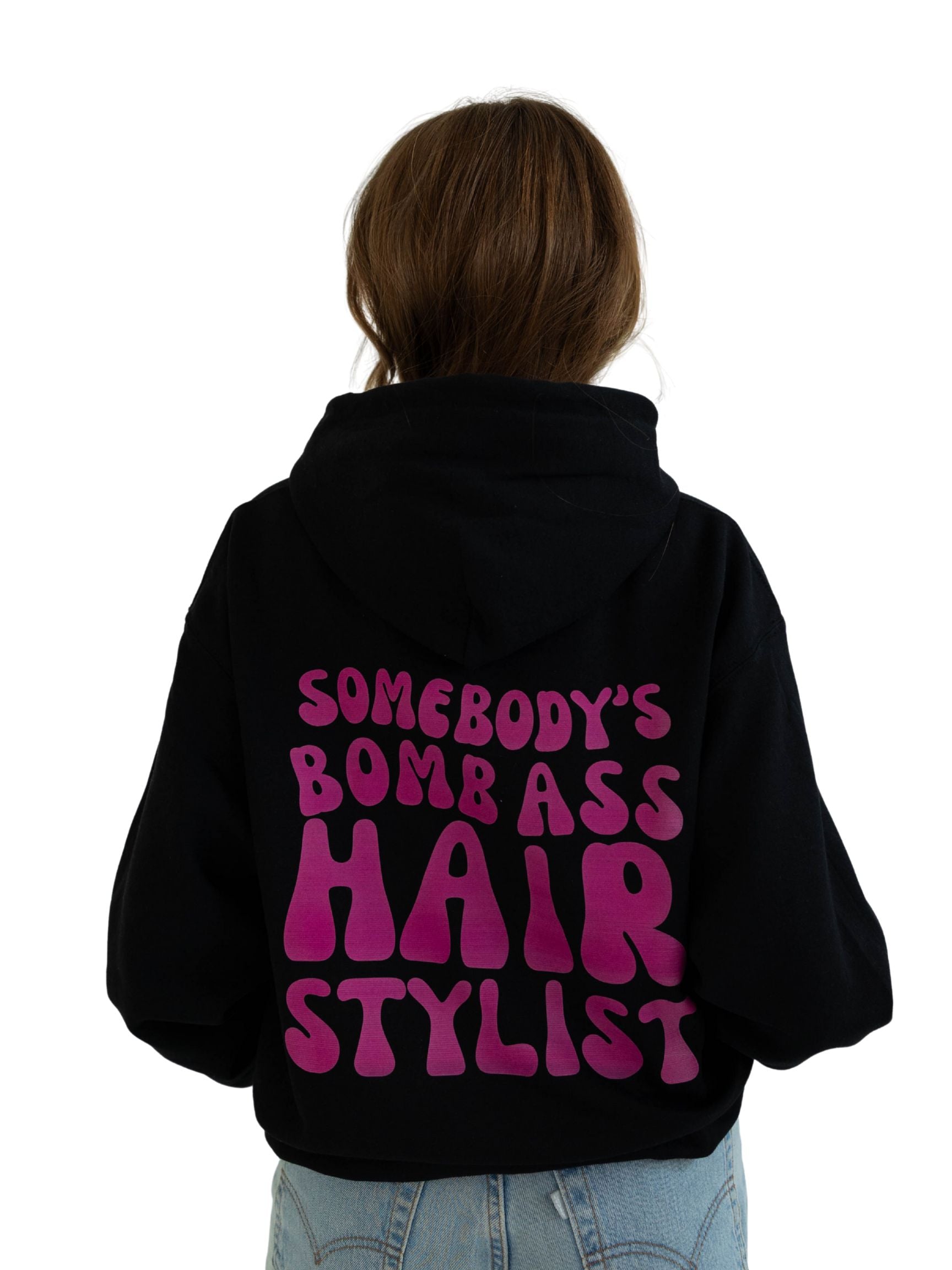 Somebodys Bomb Ass Hoodie (Black)